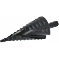 AWTOOLS - Stapsgewijs Spiraalboor - 4-32mm - HSS Staal - AlCrN Zwarte Coating