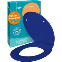 Calmwaters Original - WC-bril - Blauw - Duroplast - Softclose - Afneembaar