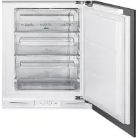 Smeg Inbouw vriezer Vriezers, Universeel, Onderbouw, Inbouw, Positie scharnier: Rechts, Wit, Statisch, E