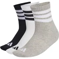Adidas Sportsokken 'Ess' grijs / zwart / wit