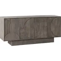 Riess Dressoir ART DECO 170 cm 3D mangohout grijs - 46801