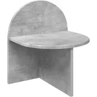 vidaXL Nachtkastje Betongrijs 40 x 35,5 x 45,5 cm Geconstrueerd hout