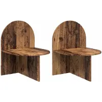vidaXL Nachtkastje 2 st Oud hout 48 x 49 x 65 cm Geconstrueerd hout