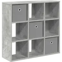vidaXL Dressoir Beton Grijs 73,5 x 24 x 69,5 cm