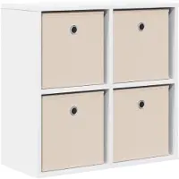 vidaXL Dressoir Wit 59,5 x 27 x 57 cm
