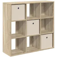 vidaXL Dressoir Sonoma Eik 88,5 x 29 x 84,5 cm