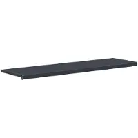vidaXL Raamdorpel Antraciet met houtnerf 140 x 40 x 4,5 cm PVC