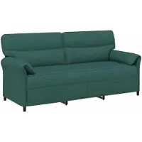 vidaXL Bank 100% polyester metalen frame MDF, Multiplex