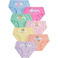 Next Onderbroek 'Bluey Days of The Week' blauw / geel / groen / lila / oranje / pink
