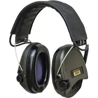 Sordin Supreme Pro-X oorbeschermers, Hear2, Leather band, vihreä
