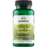 Swanson Health - Olijfbladextract, 750 mg Supersterkte - 60 capsules