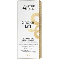 More4care Snake Lift instant serum-gel gezicht, hals en decolleté 35ml