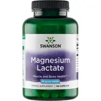 Swanson Health , Magnesium Lactaat, 84 mg, 120 Capsules