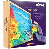 Okto Sensory Art Wood&Craft - Luchtdrogende klei - 21x21cm - 14+