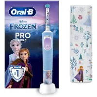 Oral-B Vitality Pro D103 Kids Frozen - Elektrische Kindertandenborstel - 7600 bewegingen - 2 poetsmodi - Reiskoffer