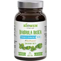 Biowen RHODIOLA - Extract van rozenwortel (420 mg), glutenvrij, 60 capsules -