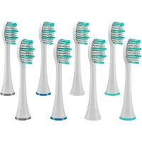 TrueLife SonicBrush UV-opzetstukken, wit, standaard, verpakking van 8 stuks