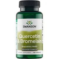 Swanson Health , Quercetine & Bromelaan, 100 Capsules