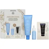 Apivita Aqua Beelicious Tinted Fluid Spf30+ Set Gezichtsbehandeling