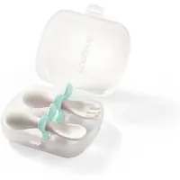 Babyono Vork En Lepel Ergo Groen