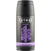 STR8 STR 8 Spelletjes Cadeauset (Natuurlijke deodorant spray 85 ml + Deodorant spray 150 ml)
