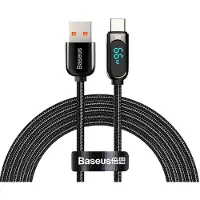 Baseus Display Cable USB to Type-C, 66W, 1m (black)