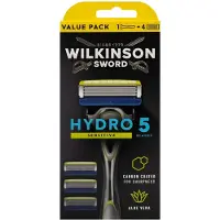 Wilkinson Hydro 5 Sensitive Razor + 4 blades