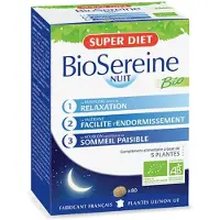 SuperDiet BioSereine Nuit Bio 80 Tabletten