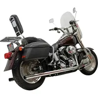 Bassani Xhaust Drag Pipes Harley Davidson Fls 1690 12-17/fls 1690 Abs 12-17 Niet Gehomologeerd Volledig Uitlaatsysteem