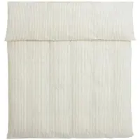 HAY Dekbedovertrek Fineline Duvet Cover Ivory-200 x 210 cm