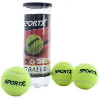 Sportx - Tennisballen in Koker (3 stuks)