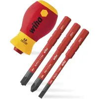 Wiha SB 2831-0101 VDE Verwisselbaar handvat Heftdoorsnede: 34 mm Geschikt voor: Torque, slimBit