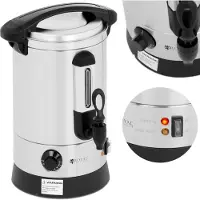 Royal Catering Heetwaterdispenser - 6,5 L - 1.500 W - dubbelwandig