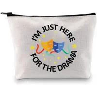 Markenlos Make-up tas voor theater, drama, komedie, tragedie en maskers.