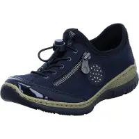Rieker slippers voor dames, kleur: blauw, EU maat: 38