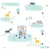 A.S. Création Little Love groen behang | 381141