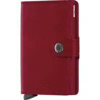 Secrid Portemonnee Secrid Miniwallet Original Red Red