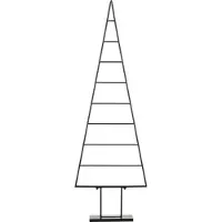 Mica Decorations Decorative Christmas Tree - L50 x W15 x H152 cm - Metal - Black
