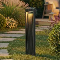 LUCANDE Buitenverlichting , Tavion, Zwart, Terras, Aluminium, Modern
