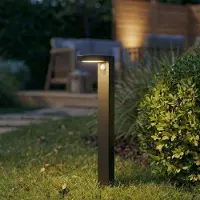 PRIOS Buitenverlichting , Tarlson, Zwart, Terras, Kunststof, Modern