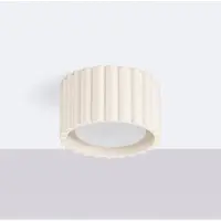 Sollux Plafondlamp , RIBLA, dimbare, Beige, Woonkamer, Aluminium
