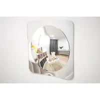 TickiT Acryl Spiegelpaneel met Koepel – Educatief Spiegelspel voor Kinderen 490 mm