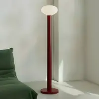 Aldex Design vloerlamp Flo, rood, Woon-/ Eetkamer, metaal, Design, vloerlamp