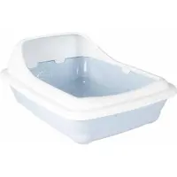 Duvo+ Kattentoilet Birba met rand azzurro L
