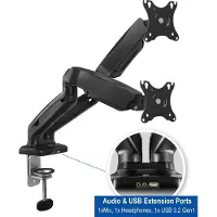 Ewent EW1516 Monitor Arm voor 2 Monitoren