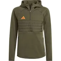 Adidas Sportief sweatshirt 'Tiro 25 Essentials' olijfgroen / pastelgroen / oranje