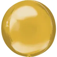 Anagram Folieballon Orbz goud (40cm) (goud)