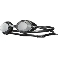Tyr Vecta Racing Swim Goggles Adult Fit Smoke/Black
