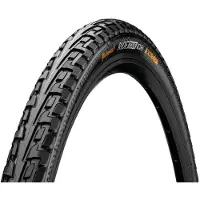 Continental Ride Tour, 27 inch, stads-/trekkingfiets, geschikt voor verharde wegen, tubeless-ready banden, inklapbare ventiel, e-bike, geschikt voor gebruik op het spoor, zwart