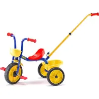 Merkur Drie-wieler voor baby's met duwstang
